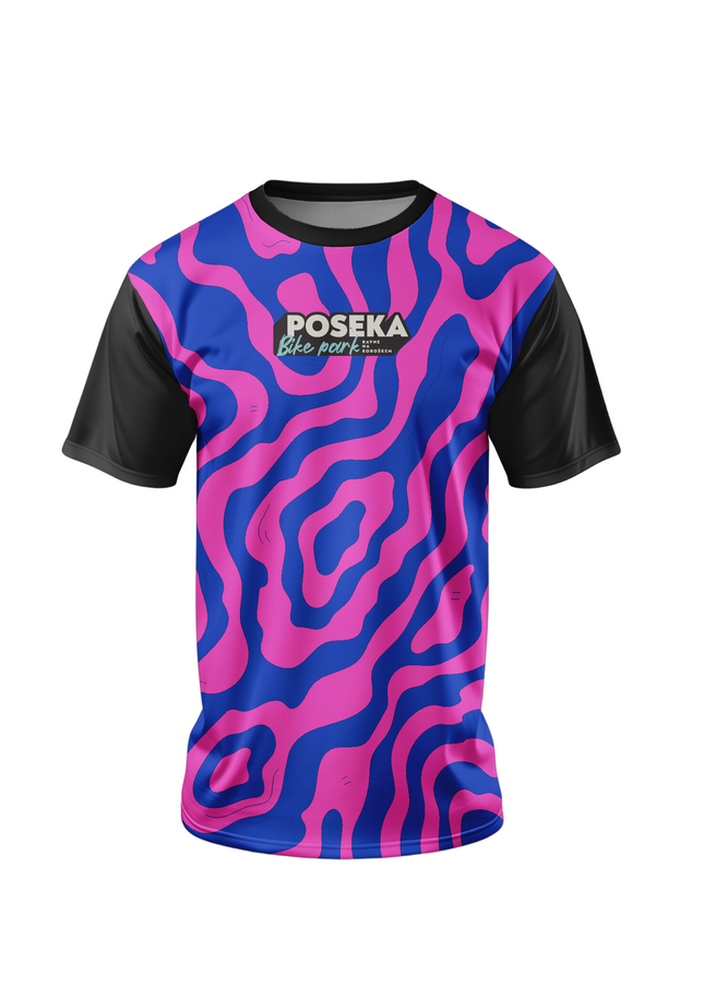 MTB Enduro majica Fast AF BP Poseka M/Ž