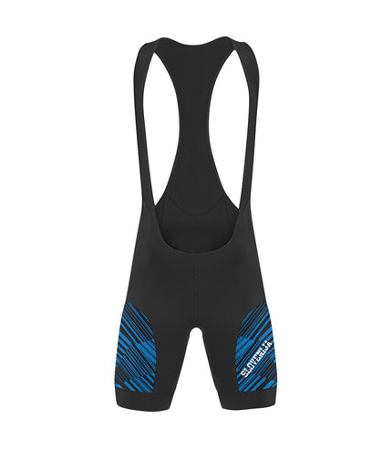 Moške kolesarske hlače z naramnicami Slovenija (Blue)