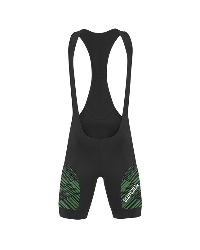 Moške kolesarske hlače z naramnicami Slovenija (Green)