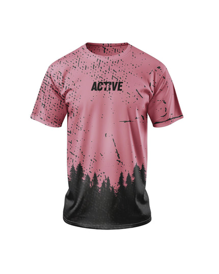 MTB Enduro majica LR Forest na kratke rokave (unisex)