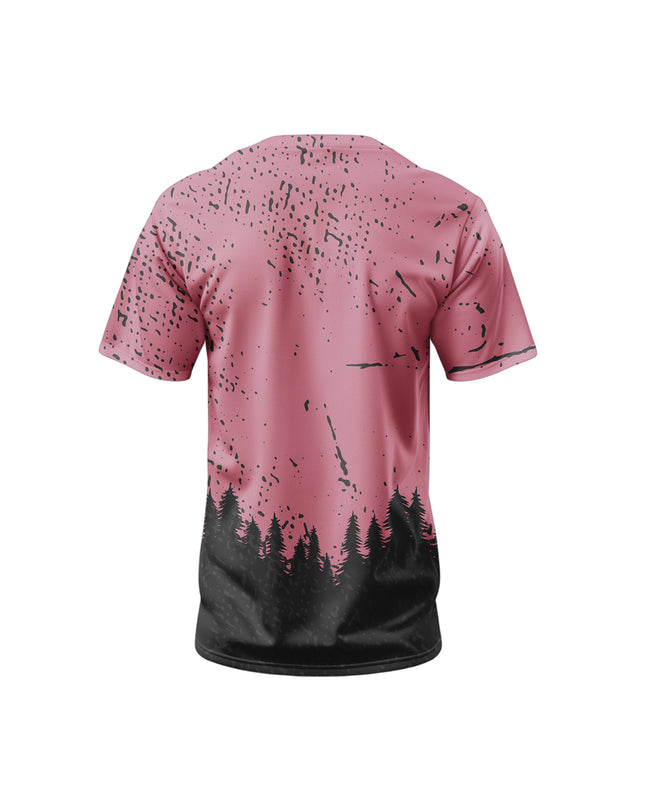 MTB Enduro majica LR Forest na kratke rokave (unisex)