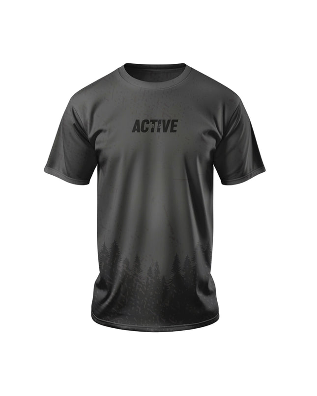 MTB Enduro majica Grey Forest na kratke rokave (unisex)