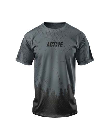 MTB Enduro majica DG Forest na kratke rokave (unisex)