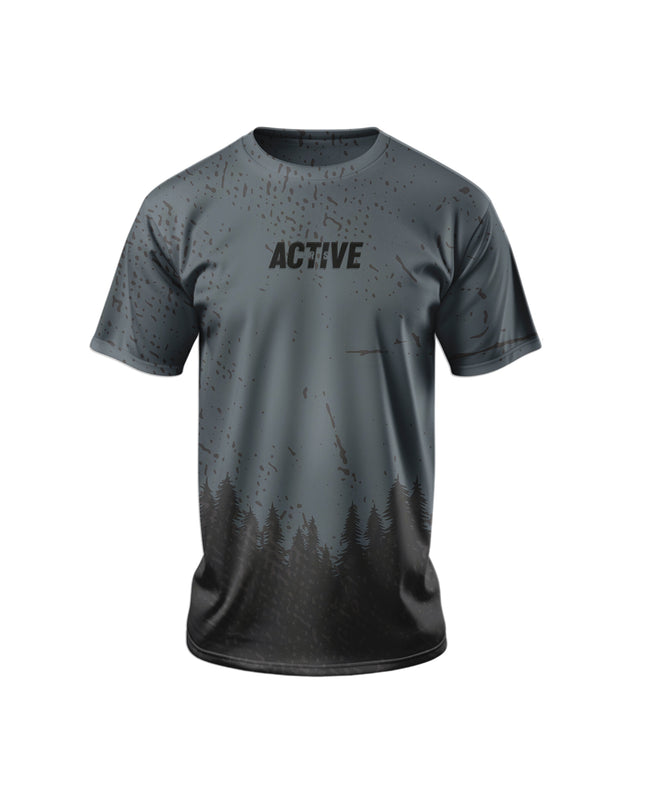 MTB Enduro majica DG Forest na kratke rokave (unisex)