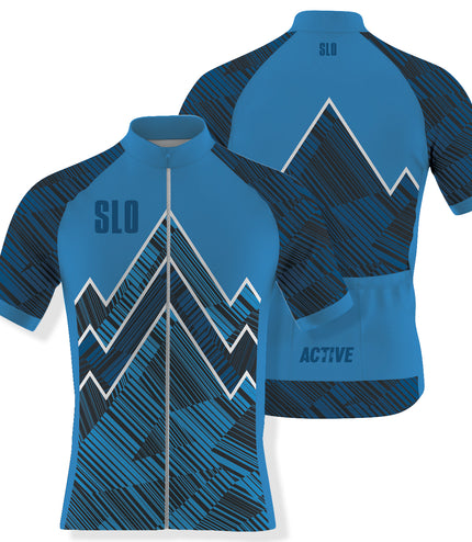 Personaliziran kolesarski dres Modri Triglav #2 M/Ž