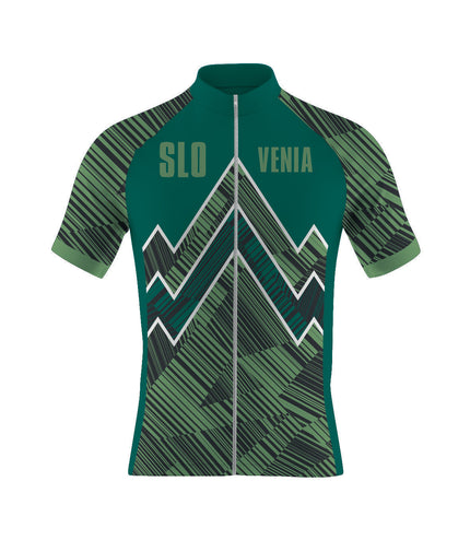 Personaliziran kolesarski dres Zeleni Triglav #2 M/Ž
