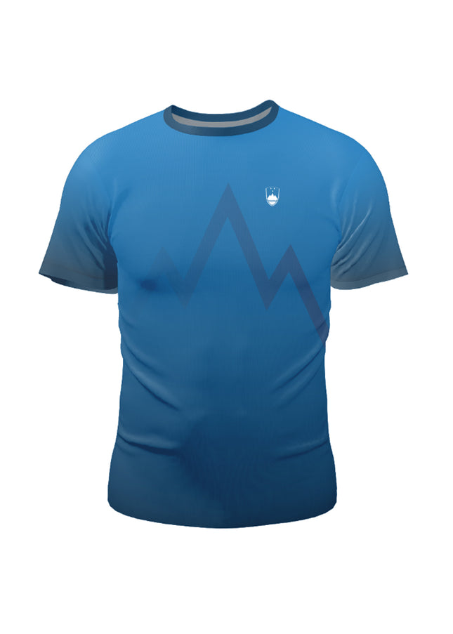 Funkcijska majica Slovenija Blue M/Ž