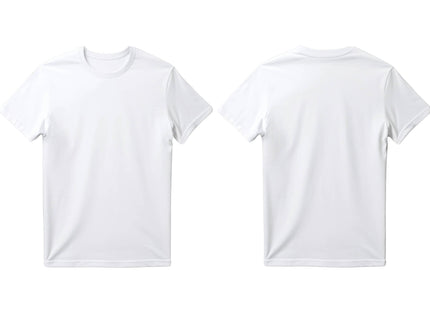 Bela kratka majica s tiskom M/Ž