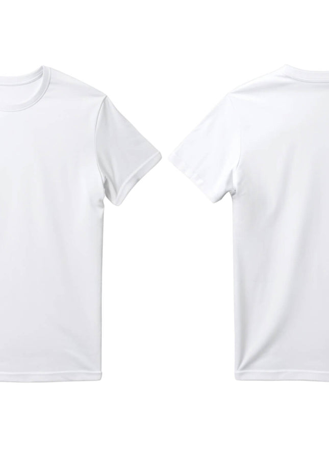 Bela kratka majica s tiskom M/Ž