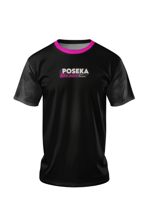 MTB Enduro majica Black Knight BP Poseka M/Ž