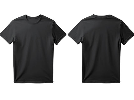 Črna kratka majica s tiskom M/Ž