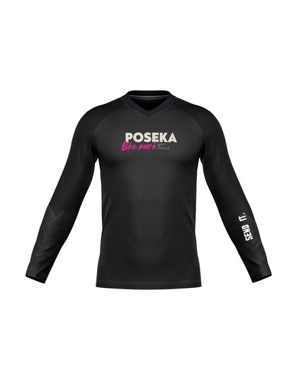 MTB  dres Black Knight BP Poseka M/Ž