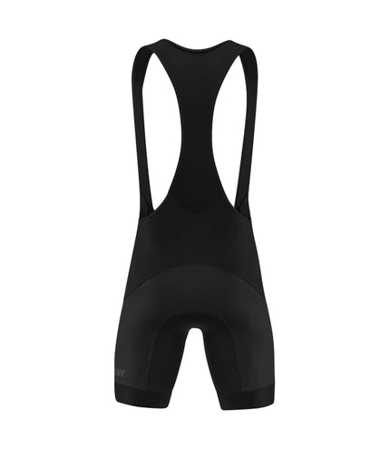 Moške kolesarske hlače z naramnicami AllBlack