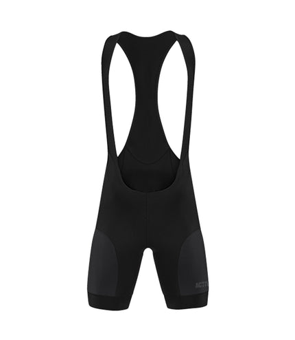 Moške kolesarske hlače z naramnicami AllBlack