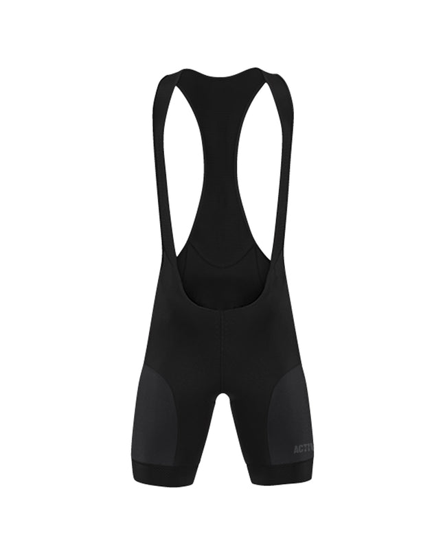 Moške kolesarske hlače z naramnicami AllBlack