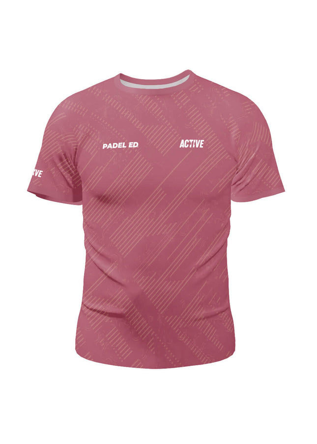 Funkcijska Padel Tenis majica 2Shades - Red M/Ž