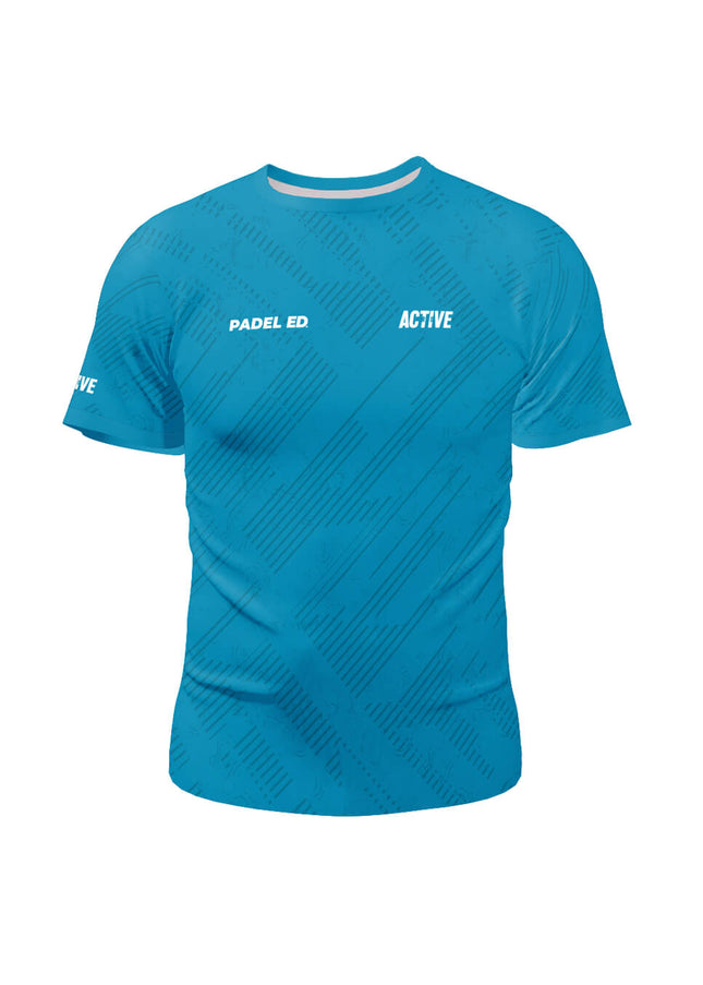 Funkcijska Padel Tenis majica 2Shades - Blue M/Ž
