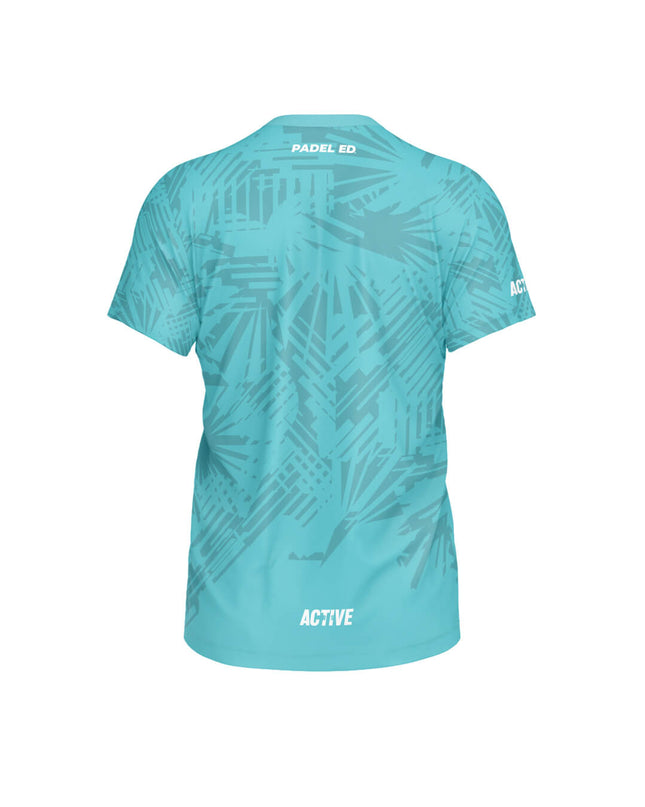 Funkcijska Padel Tenis majica Shade - Turquoise M/Ž