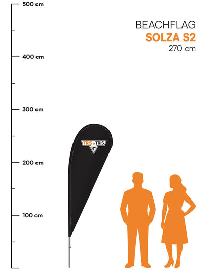 Beachflag Solza S2 - 270 cm
