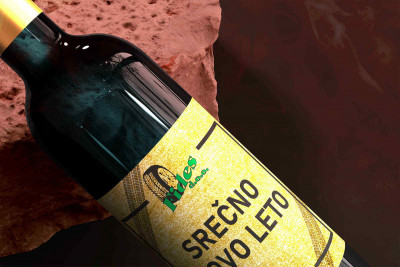 Poslovna darila Fides etiketa vino