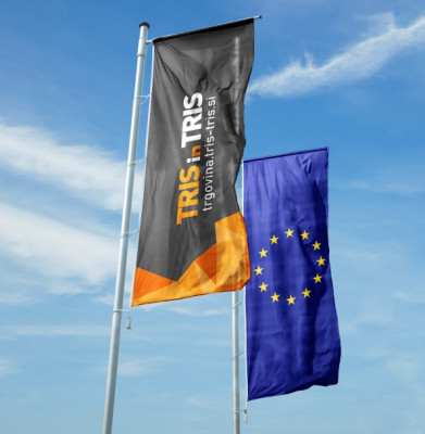 Zastava Tris in Tris in Evropska unija